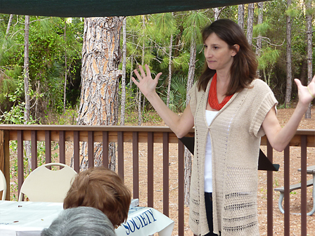 Archaeologist Theresa Schober