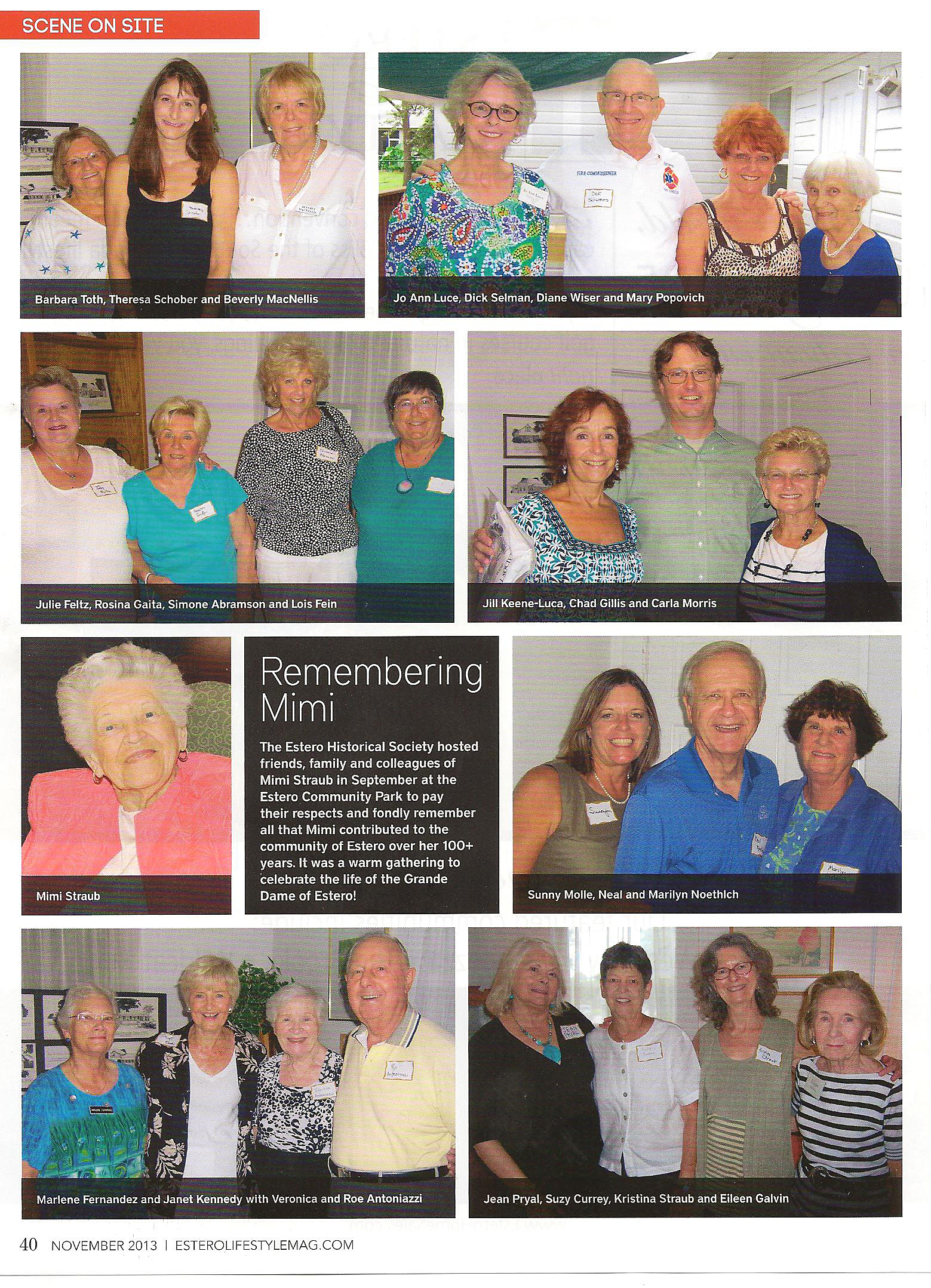 2013 Nov 13, Remembering Mimi , EsteroLifestyle