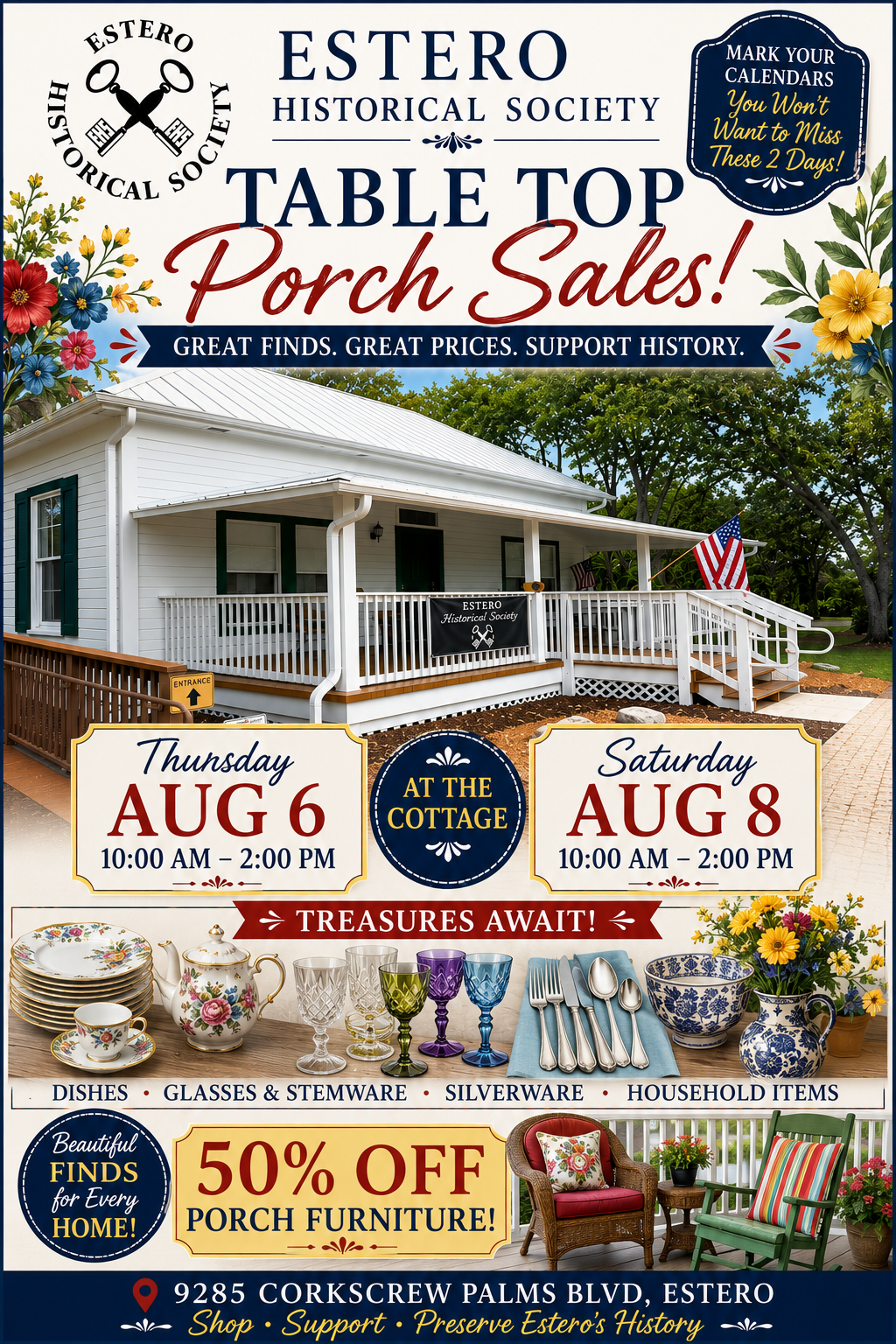 Table Top Porch Sale