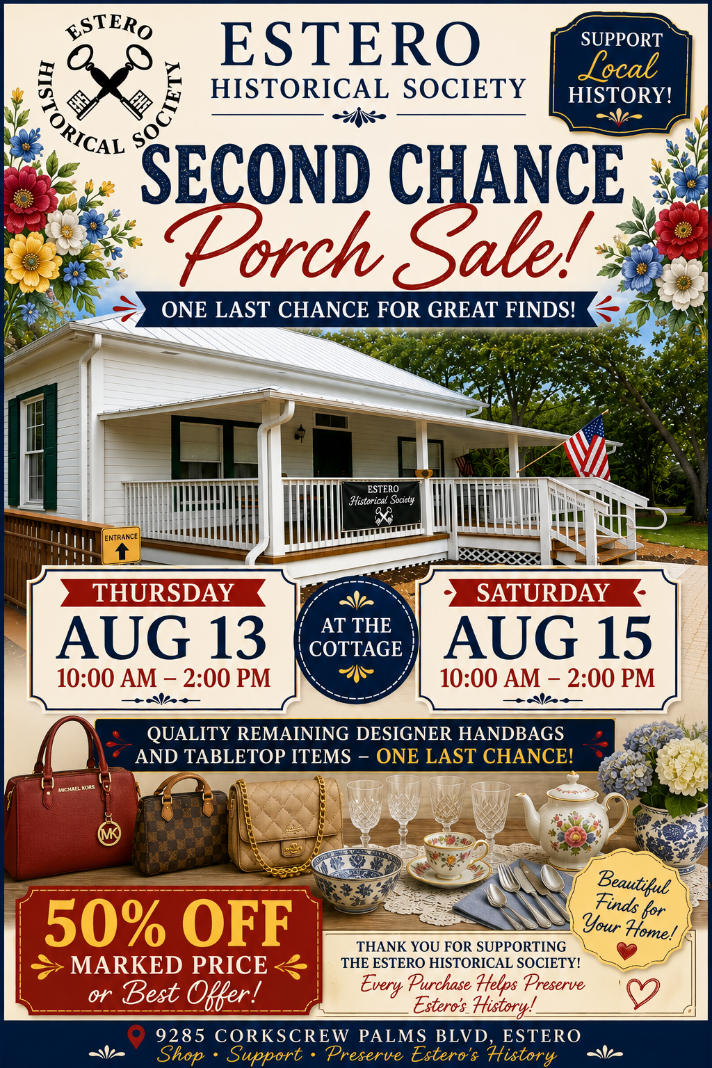 Table Top Porch Sale